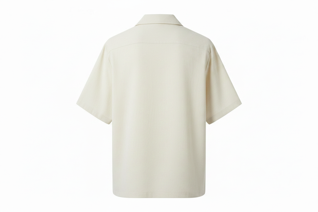 Cream Tiger Polo – Back