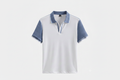 Polo with White Inner Collar